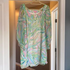 Lily Pulitzer bell sleeve mini dress